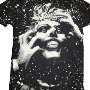 Joker Graphic Black and White T-Shirt